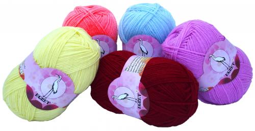 ไหม POPULAR (ป๊อป-ปูล่า) สีพื้น (แพ็ค3ม้วน)